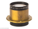Lot with two brass lenses