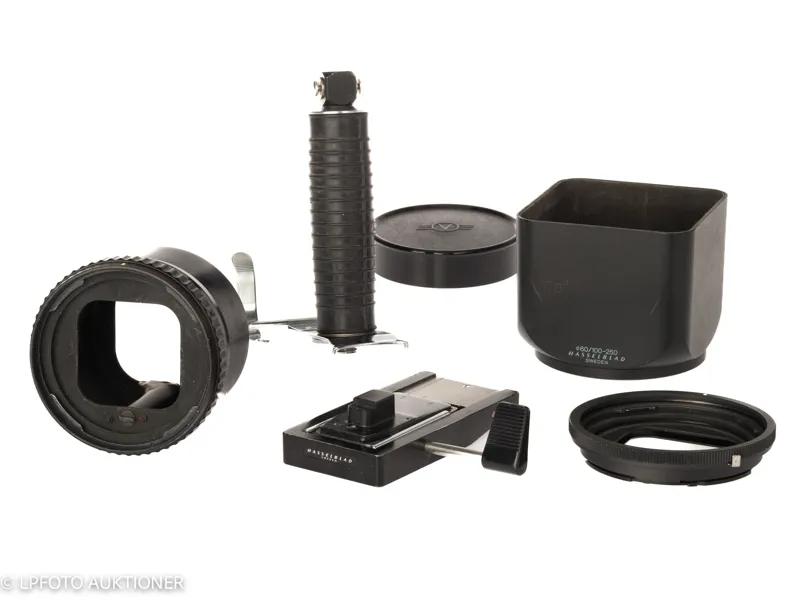 Lot with Hasselblad accessories