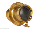 Lot with two brass lenses