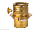 Lot with two brass lenses