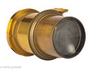 Lot with two brass lenses
