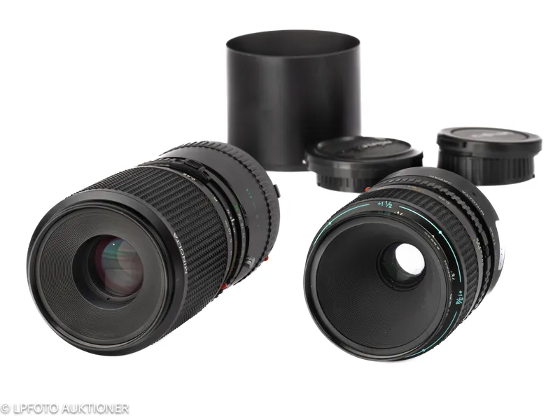 Lot with 2 Minolta MD Macro lenses