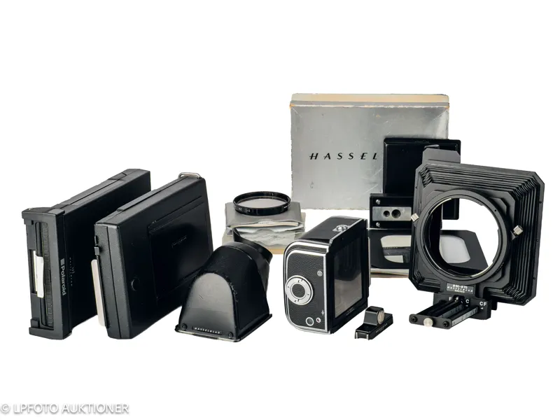 Lot with Hasselblad accessories