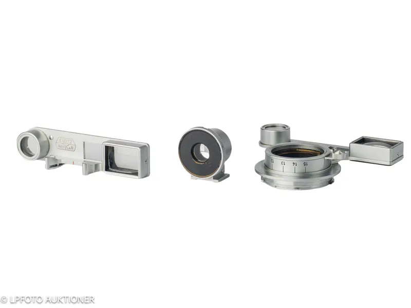 Lot with Leitz accessories
