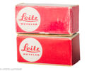 Lot with 2 Leitz 14021 take-up spools